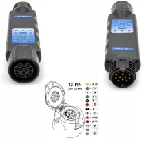 Tester - gniazda / wtyczki | 13 PIN