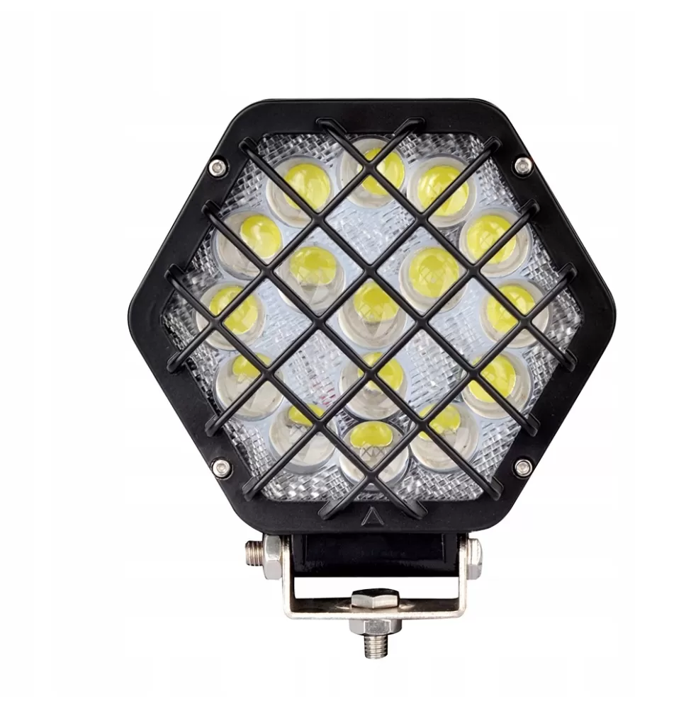 Lampa robocza led 48W diodowa szperacz ochrona bus