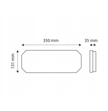 PRZYCZEPKI PRZYCZEPY LAWETY LAMPA TYLNA 12/24V LED