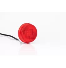Lampa obrysowa - FT-060 C LED ŻUK - Czerwona z odblaskiem i wiązką