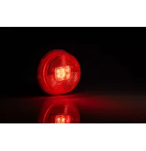 Lampa obrysowa - FT-060 C LED ŻUK - Czerwona z odblaskiem i wiązką