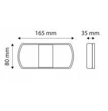 [ZESTAW] - 2 x Lampa tylna LED (L1842 + L1843)