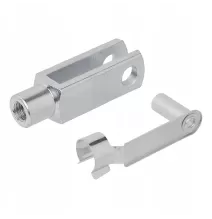 Clevis M12 85x23mm - STAL URZĄDZENIE przyczepy pręt al-ko knott przyczepka