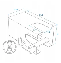 Zabezpieczenie - NL - uniwersalne safety box | CZERWONE