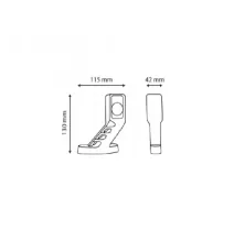 Lampa obrysowa - TT.12190 PARA - komplet producenta KTÓRKA boczna 12-24 V