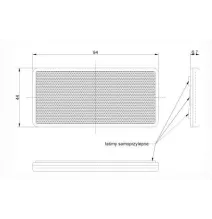 ODBLASK ODBLASKI PROSTOKĄTNY LAMPA LAMPY 90x40 wyp