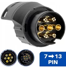 PRZEJŚCIÓWKA ADAPTER 7/13 WTYCZKA GNIAZDO PRZYCZEP