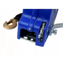 Wciągarka ręczna - KNOTT - z obudową NIEBIESKA | PAS 450kg (6X0017.210)