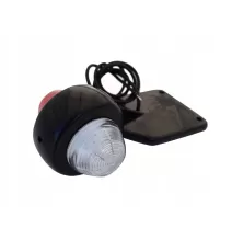 Lampa obrysowa - HOR 51 W - lampa obrysowa bialo-czerwona wisząca LED (LD 368)