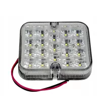 LAMPA TYLNA COFANIA LED PROSTOKĄT 12V CE LEDOWA