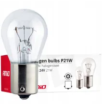 ŻARÓWKA P21W 12V 21W BA15S ŻARÓWKI BIAŁE 10 szt przyczepa samochód lampa