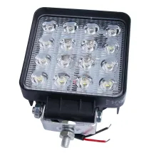 LAMPA ROBOCZA 16 LED LEDOWA 48W CE 12-24V MEGA MOC ROZPROSZONA