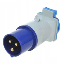 ADAPTER WTYCZKA CEE GNIAZDO 230V PRZEJŚCIÓWKA KEMPINGOWA IP44 SIŁOWA 16/3