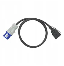 ADAPTER PRZEJSCIÓWKA CEE GNIAZDO WTYCZKA 230V 40cm do KAMPERA kabel