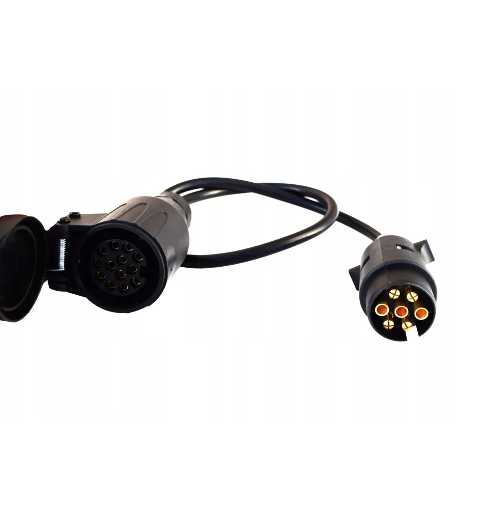 Adapter gniazda przyczepy 7/13 PIN na kablu