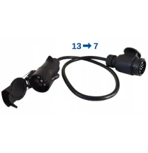 Adapter przyczepy 13/7 PIN na kablu 70 cm