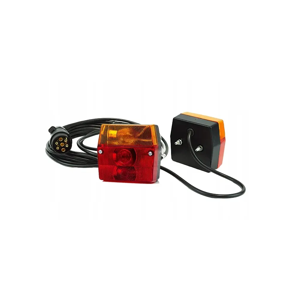 Zestaw lamp MD-2 7-PIN z przewodem 7,5 m