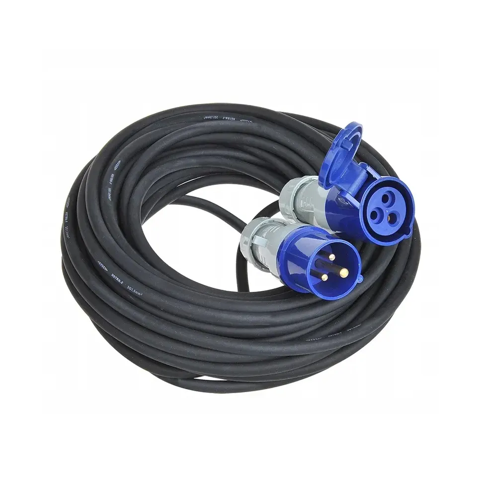 Przedłużacz CEE 10 m, 3×1,5 mm², 230 V, 16 A