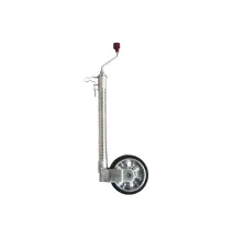 Koło podporowe (fi48 mm | ŻEBROWANE) - "AL-KO" - 300kg | z zabezpieczeniem przeciwpoślizgowym