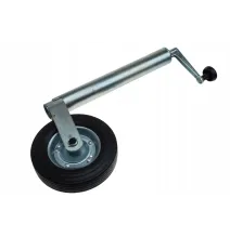 Koło podporowe (fi48 mm) - "KAM-PRZYCZEPKI" - 150kg | BLASZANE