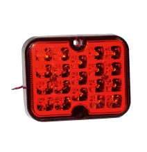 Lampa cofania - TT.12010 - CHINY led kwadratowa