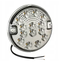 Lampa cofania - TT.12140R - LED - okrągła lampa tylna cofania 12-24V