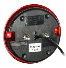 Lampa przeciwmgielna - TT.12140H - LED - okrągła lampa tylna przeciwmgłowa 12-24V