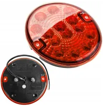 Lampa przeciwmgielna - TT.12140H - LED - okrągła lampa tylna przeciwmgłowa 12-24V