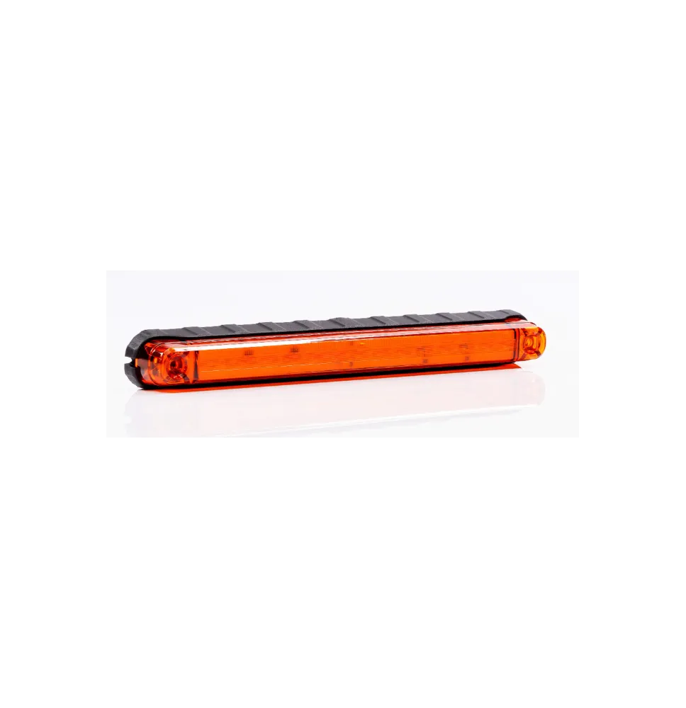 Lampa obrysowa - HOR 49 żółta - LED pozycyjna długa (LD 562)