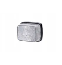 Lampa obrysowa - MD 4 - prostokątna BIAŁA (LO 208)