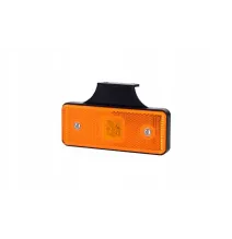 Lampa obrysowa - L1035-B - pomarańczowa z wieszakiem 2 LED