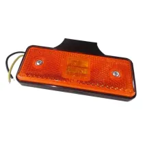 Lampa obrysowa - L1035-B - pomarańczowa z wieszakiem 2 LED