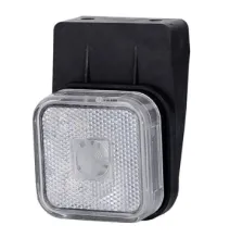 Lampa obrysowa - HOR 23 - biała z wieszakiem żarówka (LOW 717)