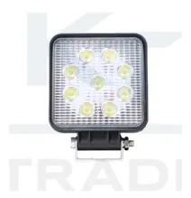 Lampa robocza - TT.13217 - Ledowa 9x3 W kwadratowa