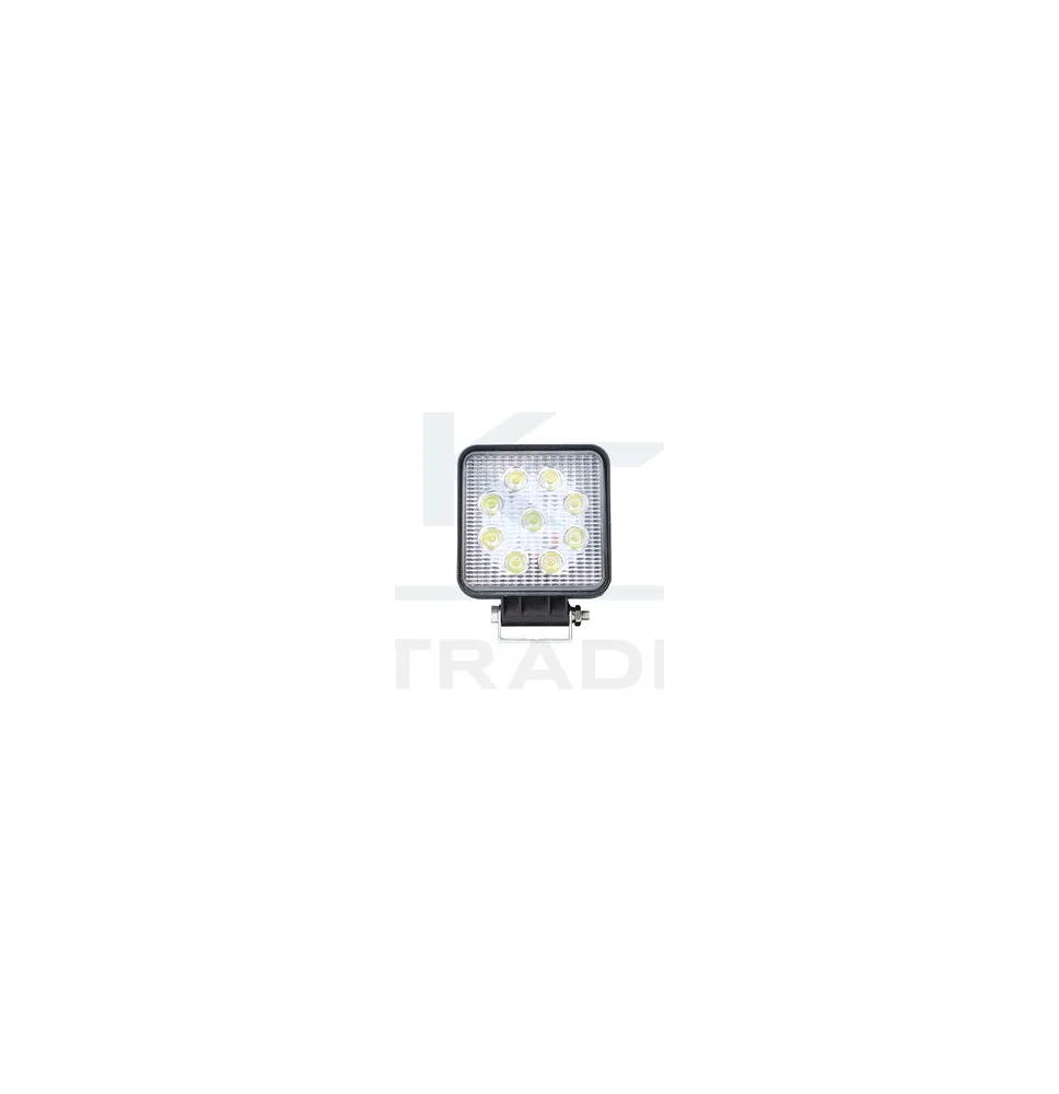Lampa robocza - TT.13217 - Ledowa 9x3 W kwadratowa