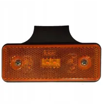 Lampa obrysowa - L1035-B - pomarańczowa z wieszakiem 2 LED