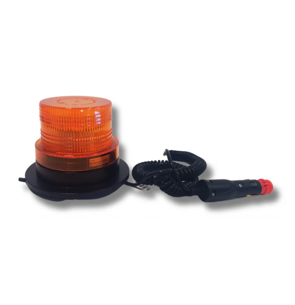Lampa ostrzegawcza - L0009-ALR - kogut błyskowa LED (na magnes) 40LED