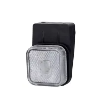 Lampa obrysowa - HOR 23 - biała z wieszakiem żarówka (LOW 717)