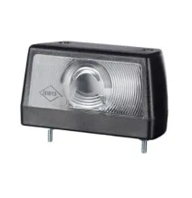 Lampa podświetlenia tablicy - HOR 79 - żarówka - CZARNA oświetlenia tablicy rejestracyjnej (LT 2112)
