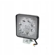 Lampa robocza - uniwersalna - 9 LED Cienka | 109x109x25 mm