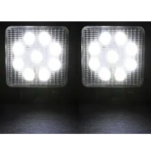 Lampa robocza - uniwersalna - 9 LED Cienka | 109x109x25 mm