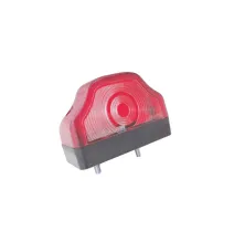 Lampa podświetlenia tablicy - HOR 19 - żarówka - CZERWONA oświetlenia tablicy rejestracyjnej (LT 104)