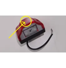 Lampa podświetlenia tablicy - HOR 47 - LED - CZERWONA oświetlenia tablicy rejestracyjnej (LTD 232)