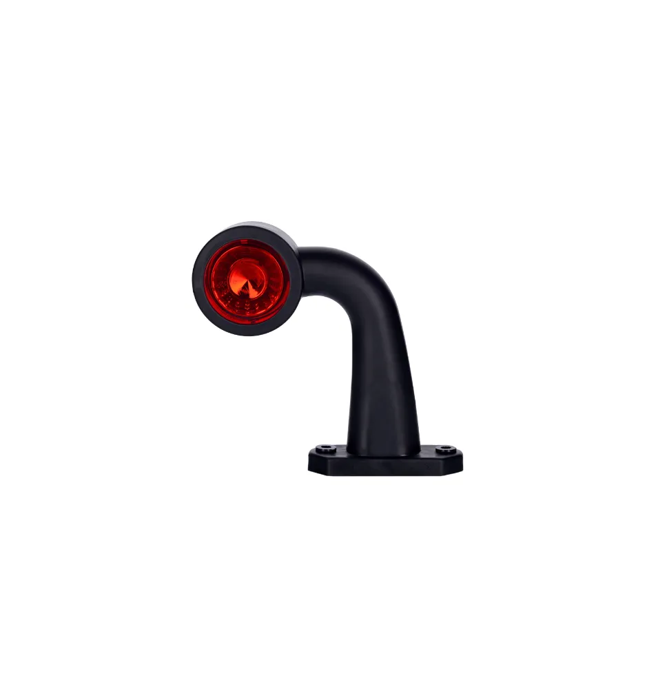 Lampa obrysowa - HOR 69 K.Ł.P - prawa na wysięgniku krótkim łamanym (LD 723/P)