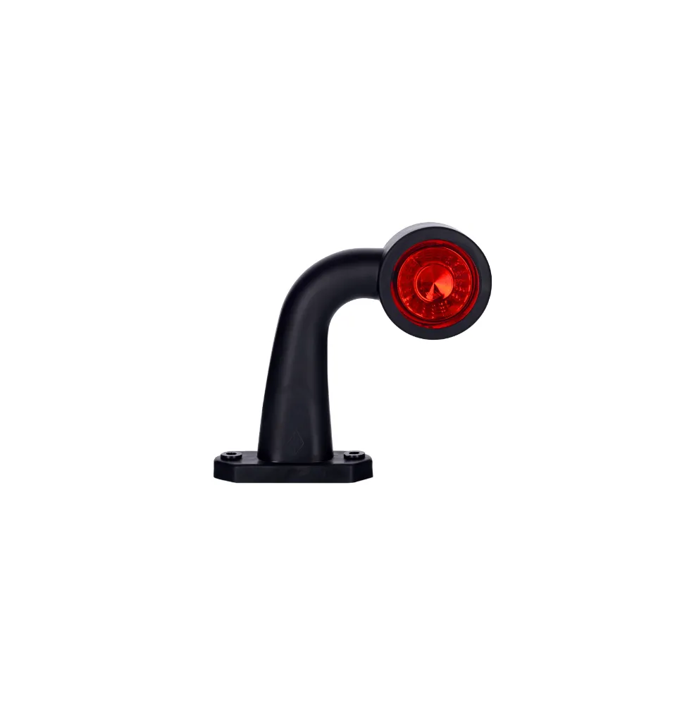 Lampa obrysowa - HOR 69 K.Ł.L - lewa na wysięgniku krótkim łamanym (LD 723/L)