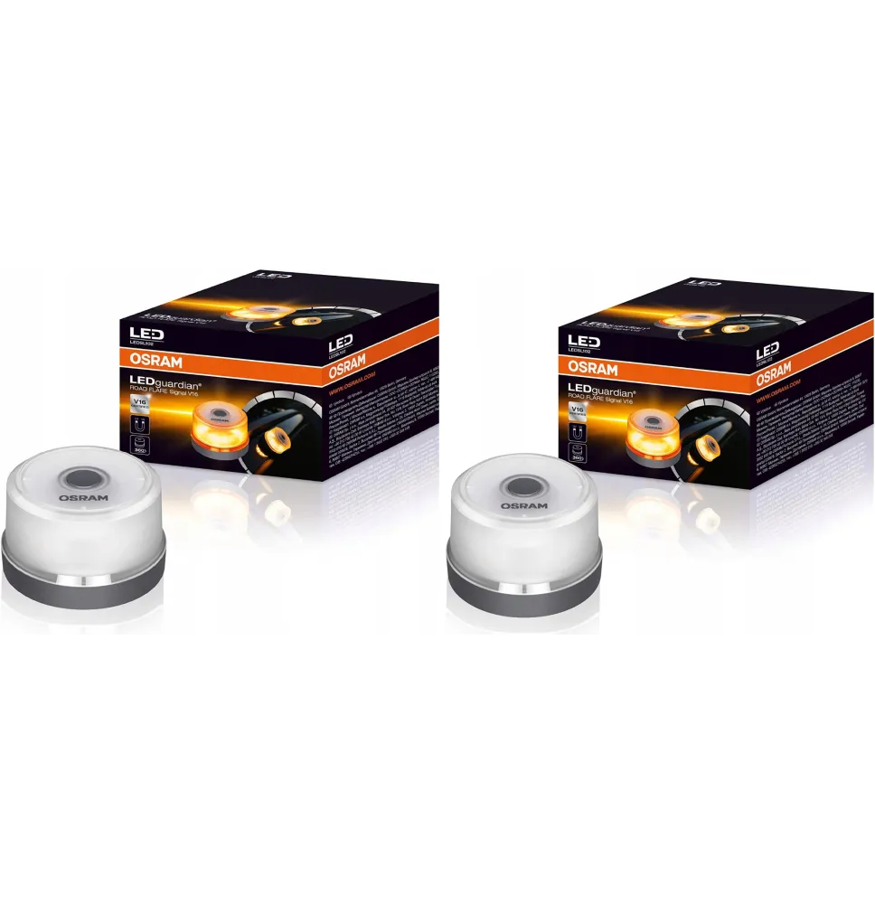 [KOMPLET] - 2 x Lampa ostrzegawcza - LEDSL102 [V16] OSRAM