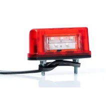 Lampa podświetlenia tablicy - FT-016/A LED - Lampa oświetlenia tablicy rejestracyjnej ze światłem pozycyjnym CZERWONA
