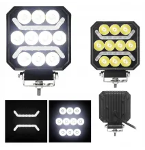 Lampa robocza - L0184 - 10xLED + 2x pasek LED biały