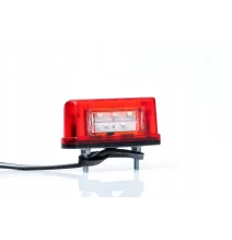 Lampa podświetlenia tablicy - FT-016/A LED - Lampa oświetlenia tablicy rejestracyjnej ze światłem pozycyjnym CZERWONA
