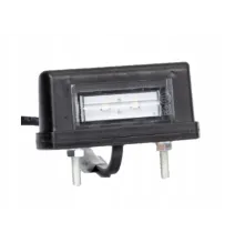 Lampa podświetlenia tablicy - FT-016 LED - Lampa oświetlenia tablicy rejestracyjnej CZARNA